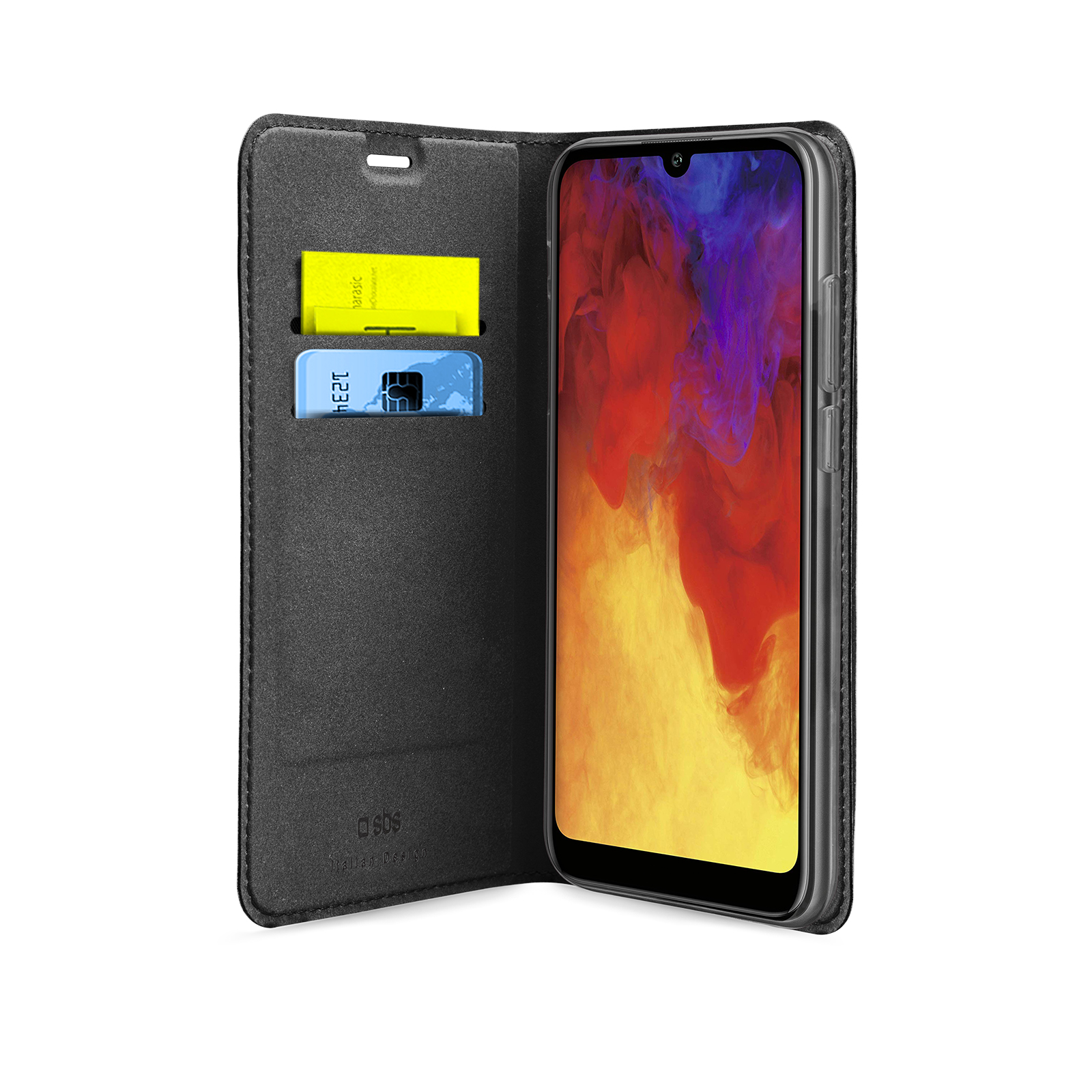SBS - Puzdro Book Wallet Lite pre Huawei Y6 2019/Y6 Pro 2019//Y6s 2019/Honor 8A, čierna TEBKLITEHUY619K