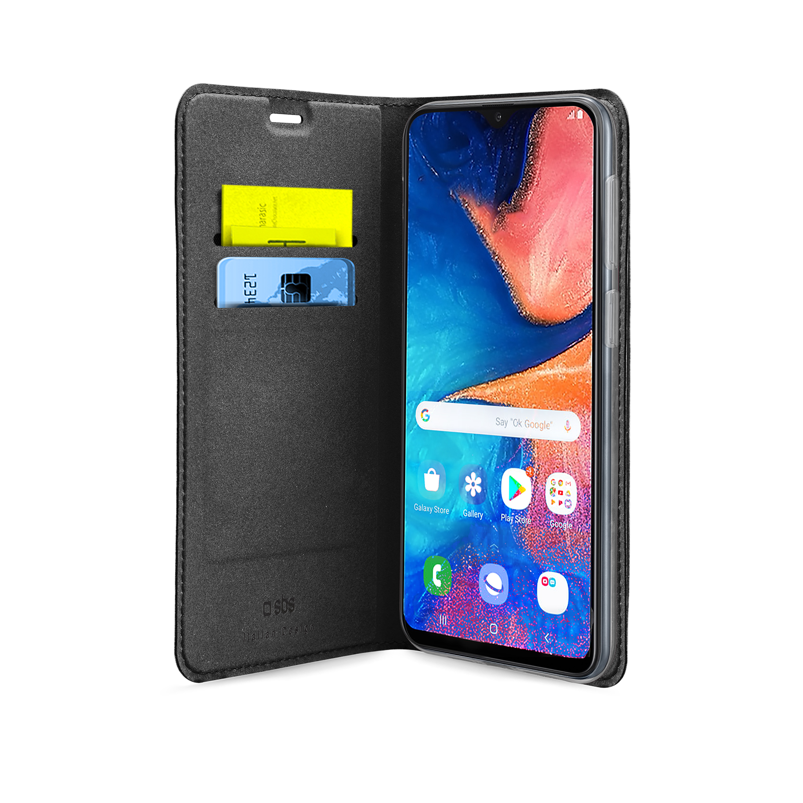 SBS - Puzdro Book Wallet Lite pre Samsung Galaxy A20e, čierna TEBKLITESAA20EK