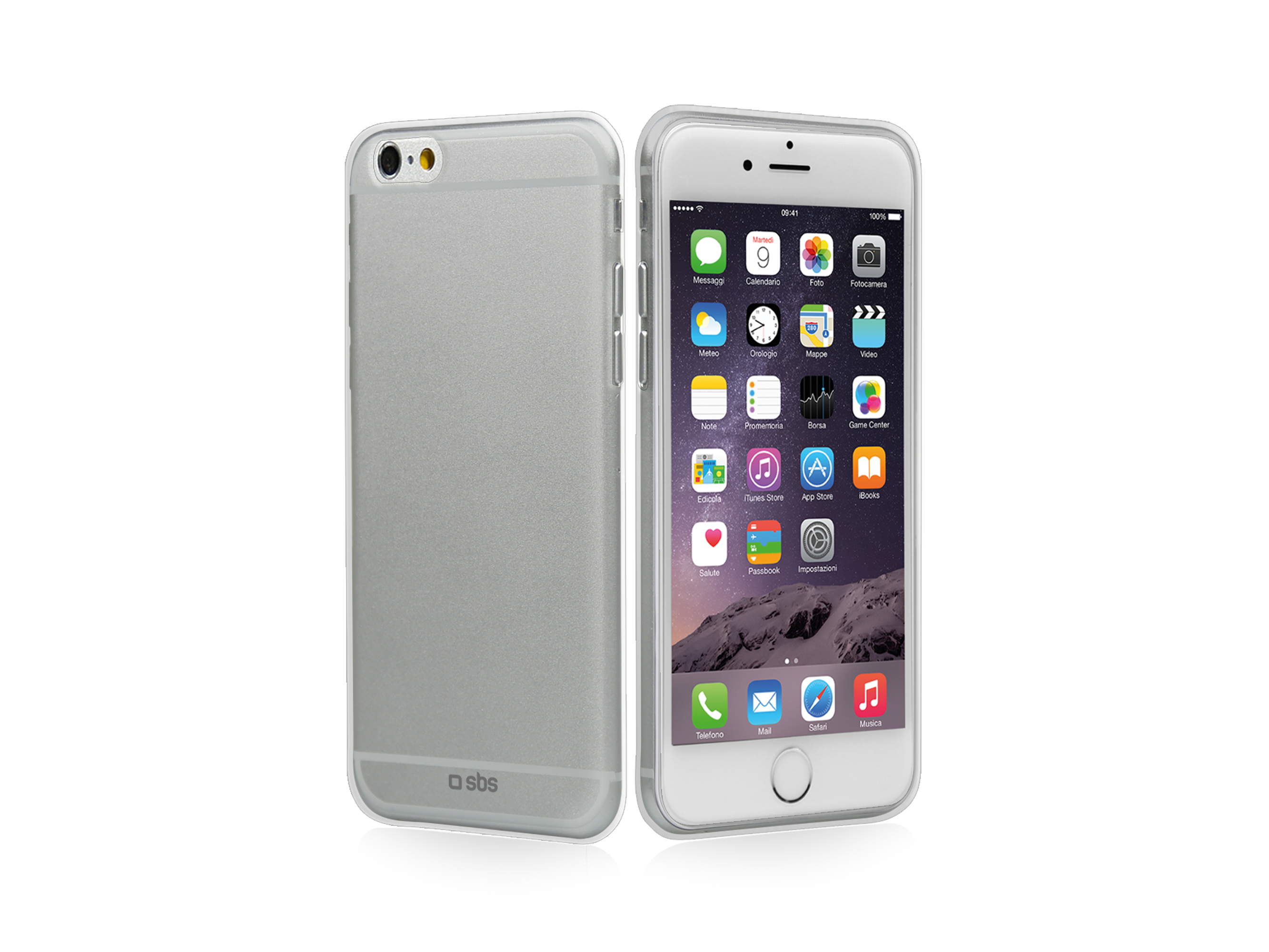 SBS - Puzdro Crystal pre iPhone 6S/6 Plus, transparentná TECRYSTIP655T