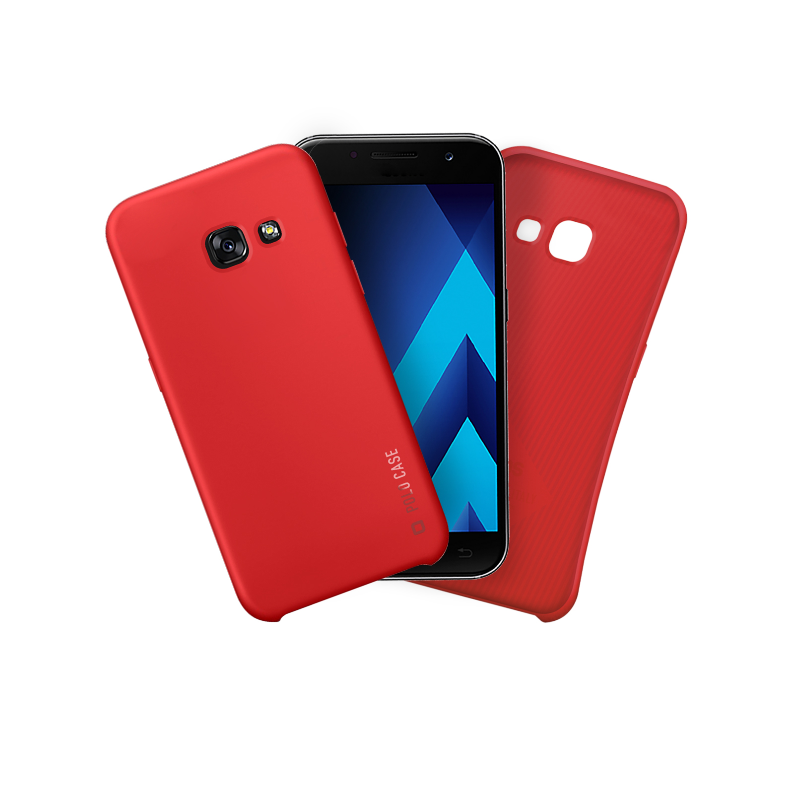 SBS - Puzdro Polo pre Samsung Galaxy A3 2017, červená TEPOLOSAA317R