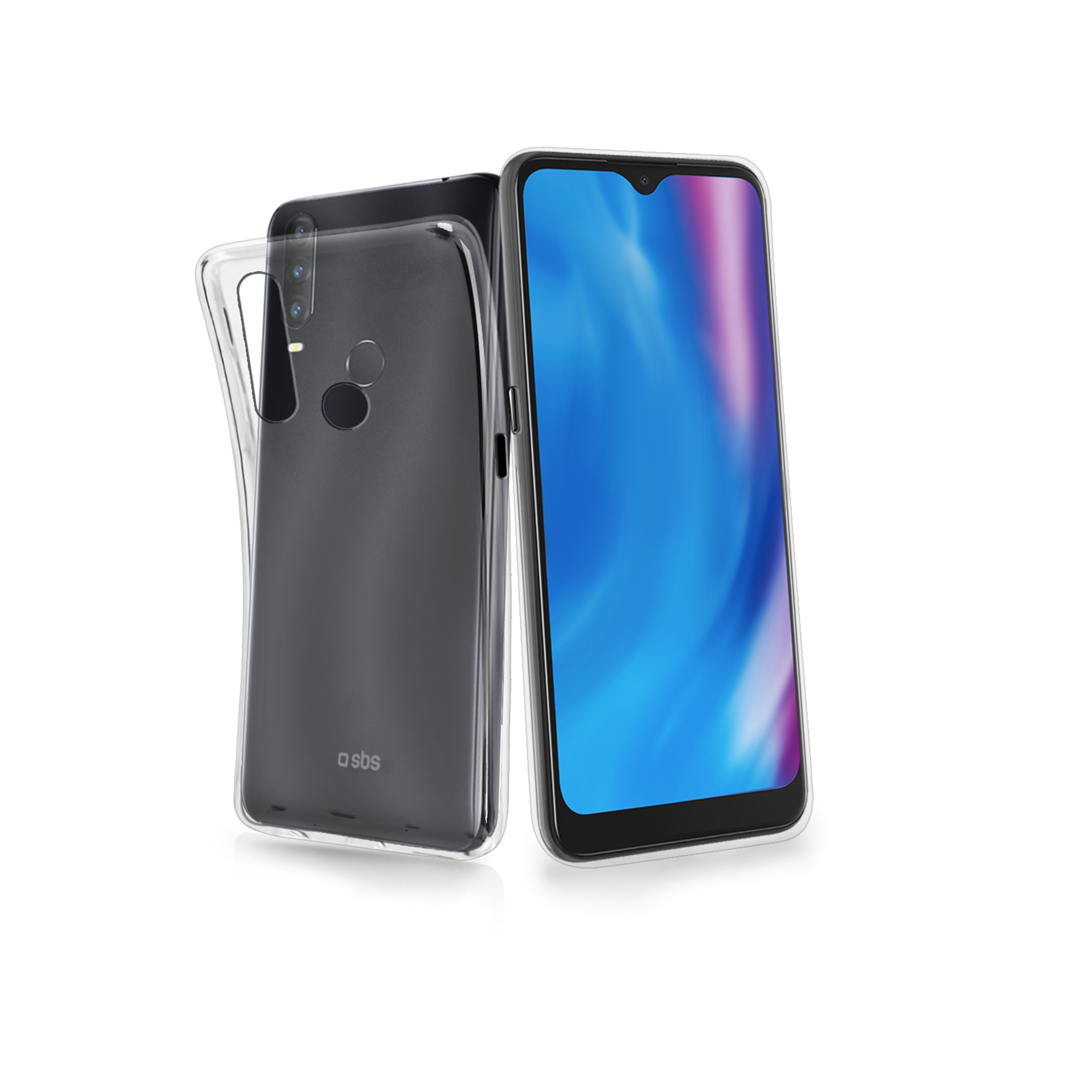 SBS - Puzdro Skinny pre Alcatel 1S 2020, transparentná TESKINAL1S20T