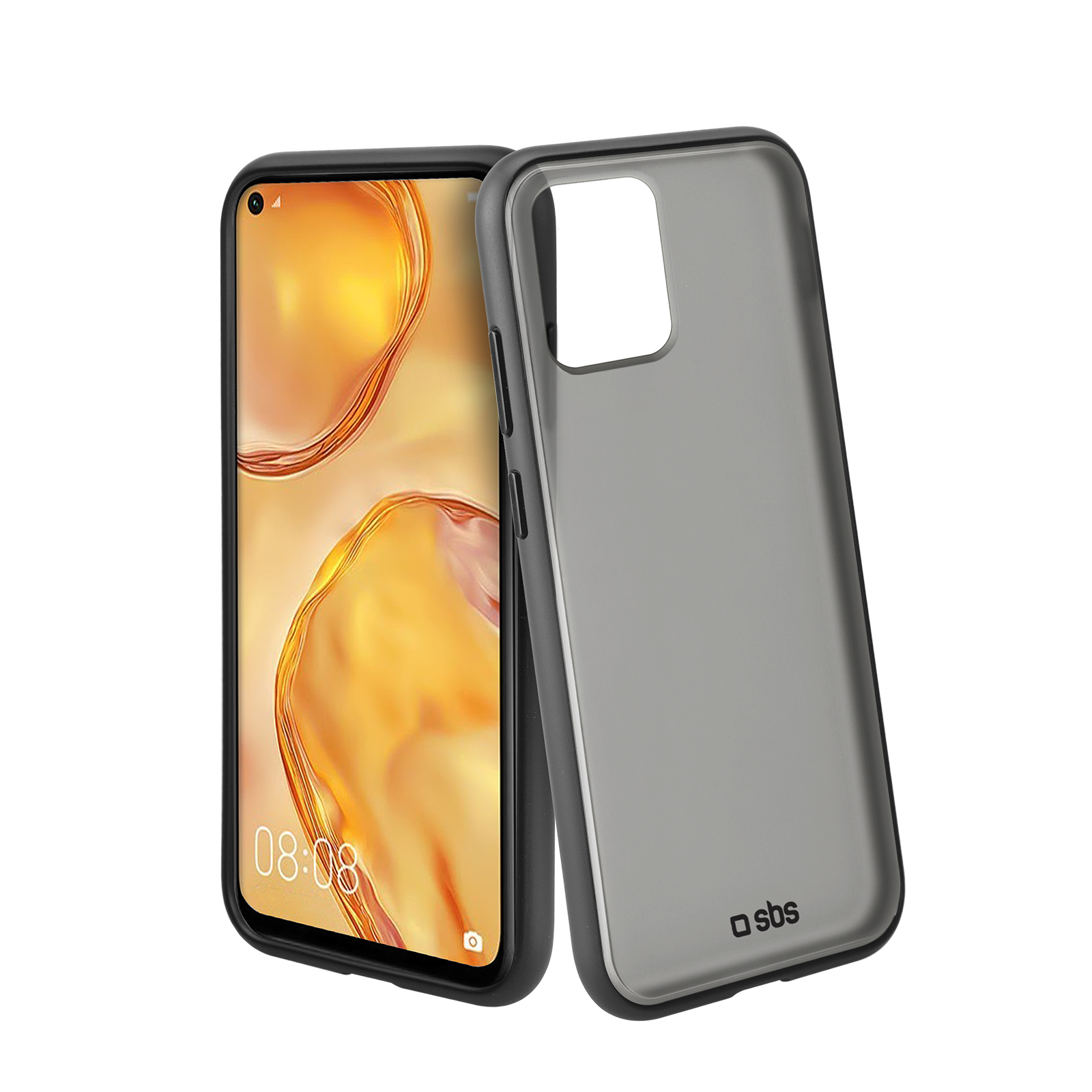 SBS - Puzdro UNBREAKABLE pre Huawei P40 Lite, čierna TEUNBKCOVHUP40LK