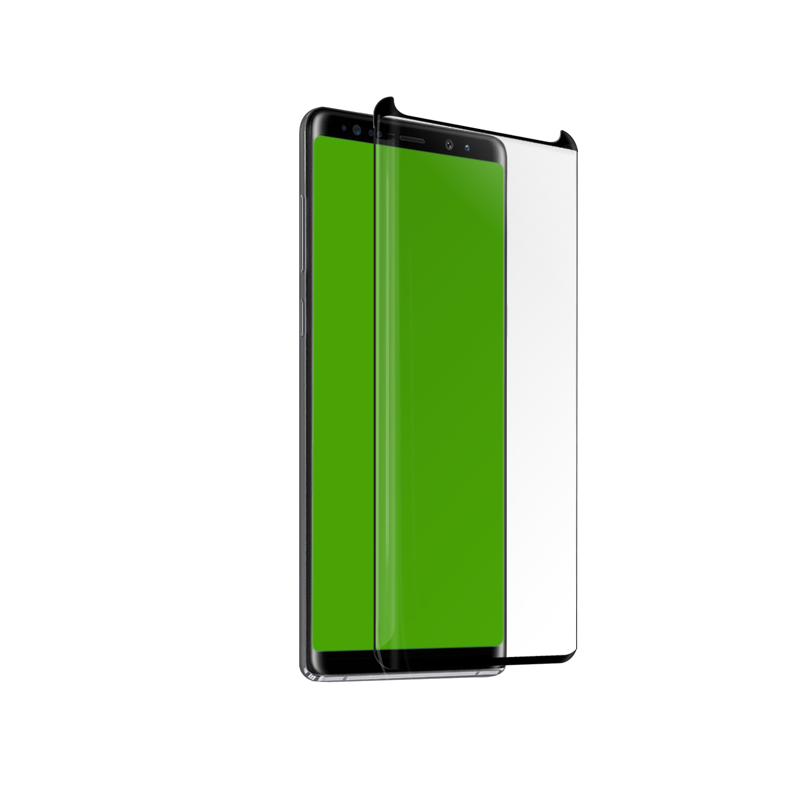 SBS - Tvrdené sklo 4D Full Glass, Case Friendly pre Samsung Galaxy Note 9, čierna TESCR4DEASYSANO9K