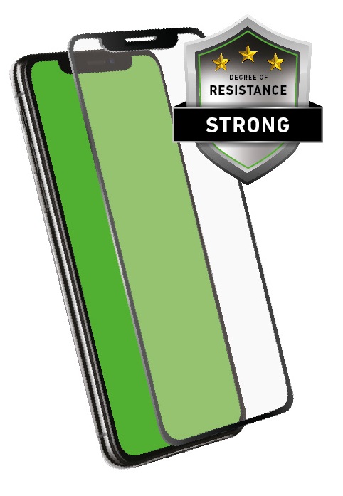 SBS - Tvrdené sklo 4D Full Glass pre iPhone 11/XR, čierna TESCREEN4DIP61K