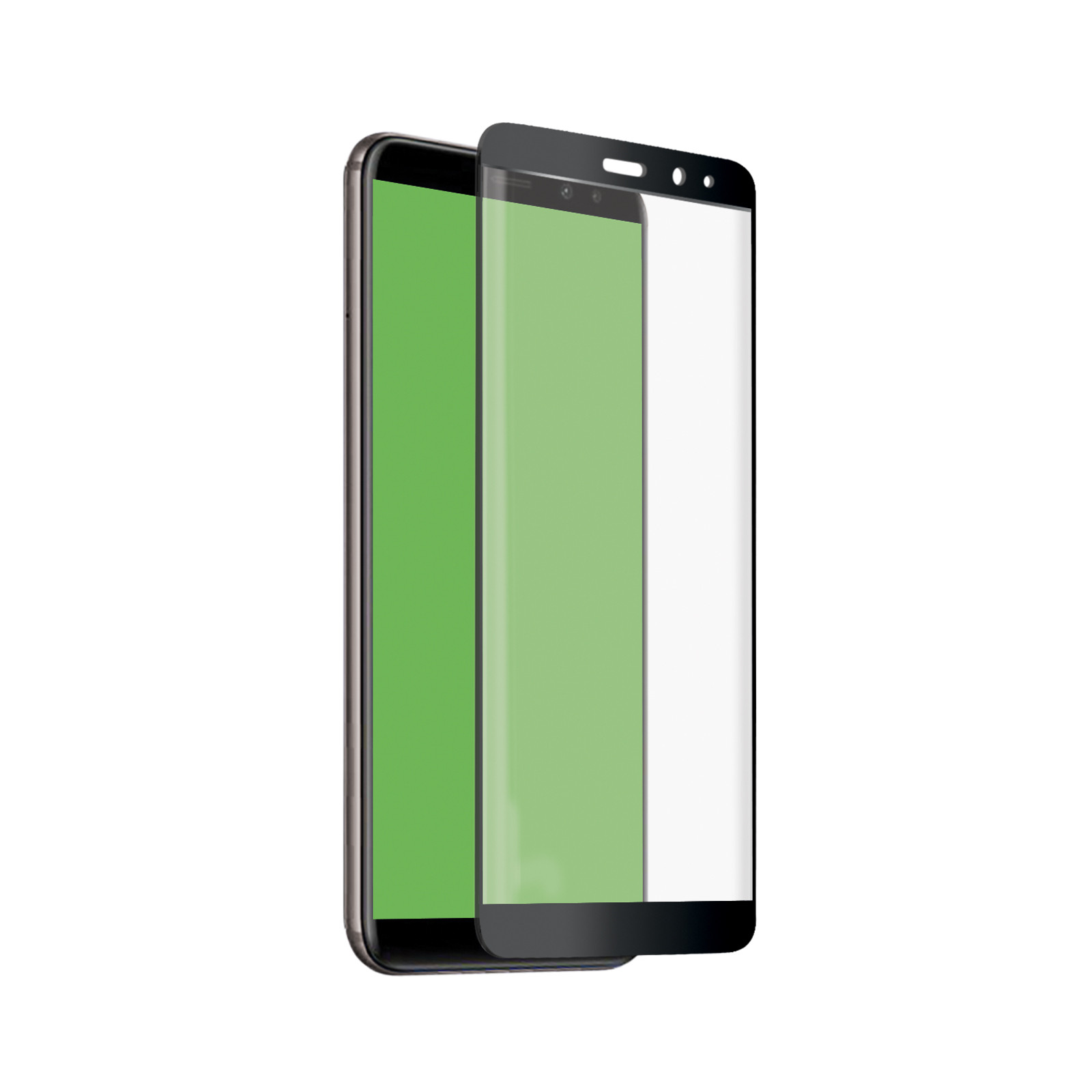 SBS - Tvrdené sklo 4D Full Glass pre Motorola Edge Plus, čierna TESCR4DMOEDK