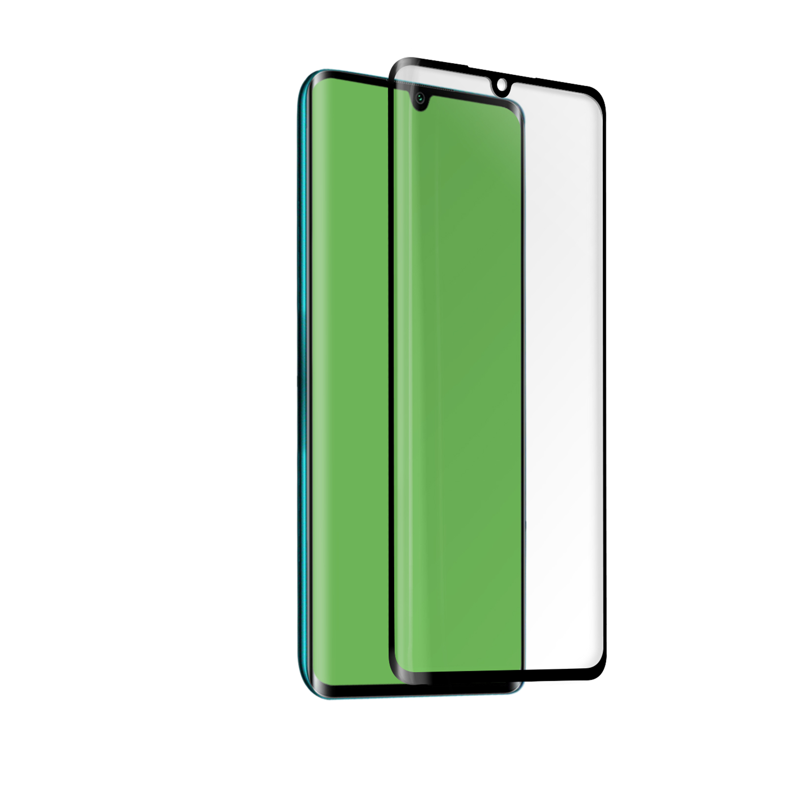 SBS - Tvrdené sklo 4D Full Glass pre Xiaomi Mi Note 10/Mi Note 10 Pro, čierna TESCR4DXIMINO10K