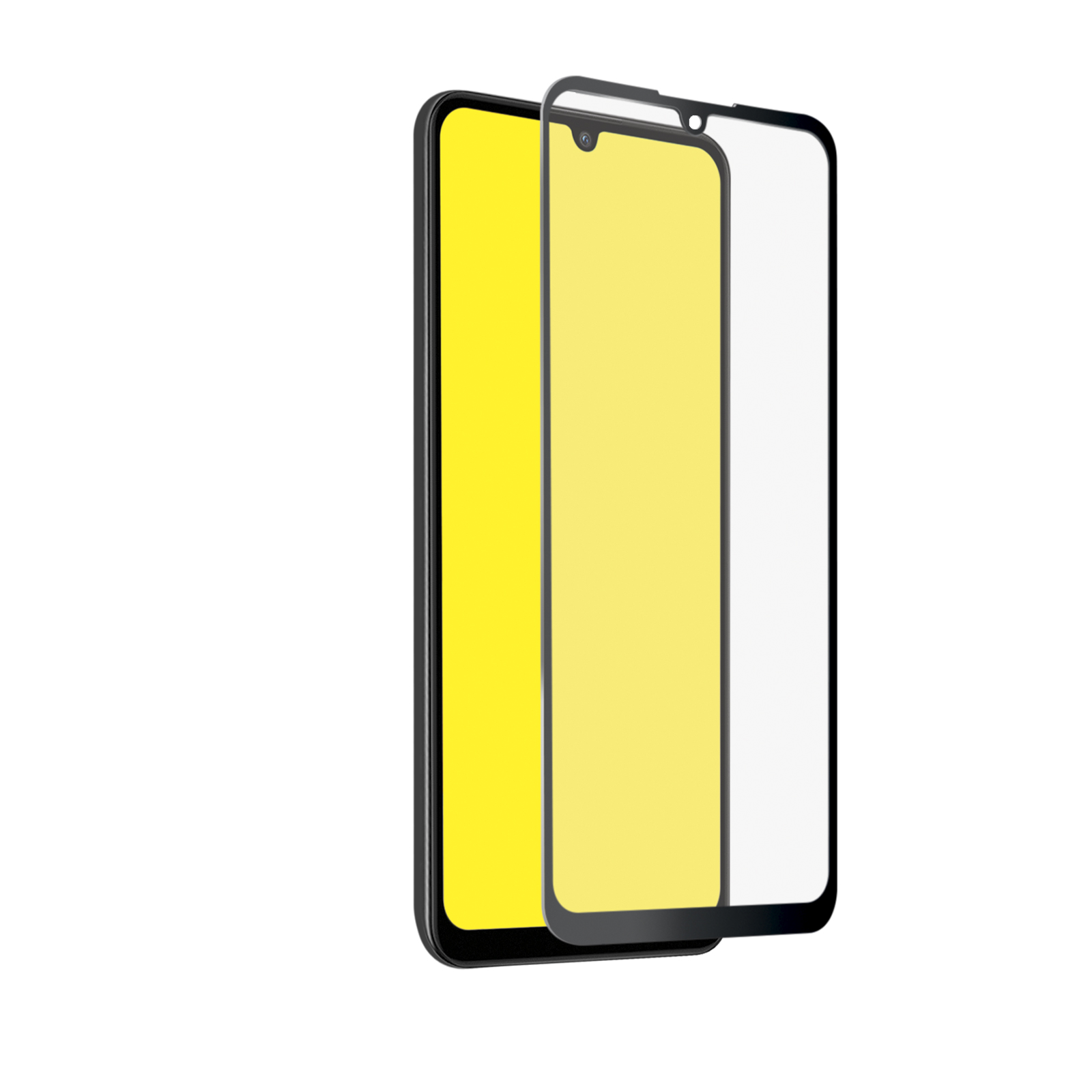 SBS - Tvrdené sklo Full Cover pre Huawei Y6p, čierna TESCRFCHUY6PK