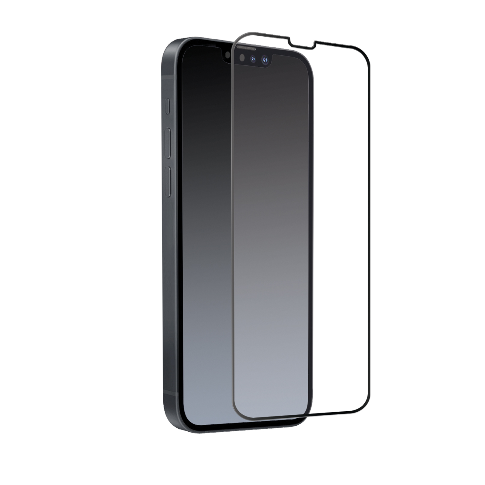 SBS - Tvrdené sklo Full Cover pre iPhone 13 mini, čierna TESCRFCIP1354K