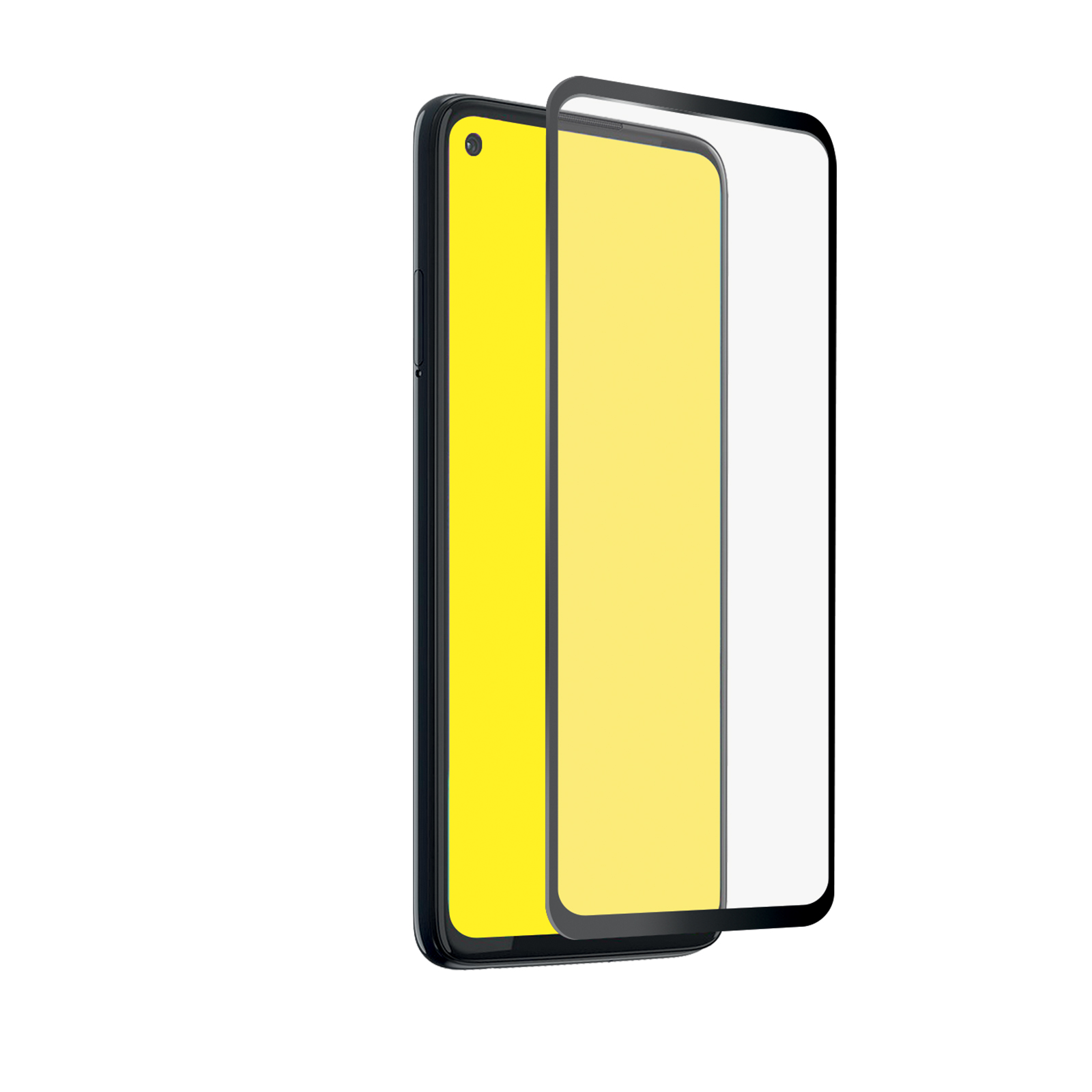 SBS - Tvrdené sklo Full Cover pre Motorola Moto G Stylus/Moto G Pro, čierna TESCRFCMOG8PROK