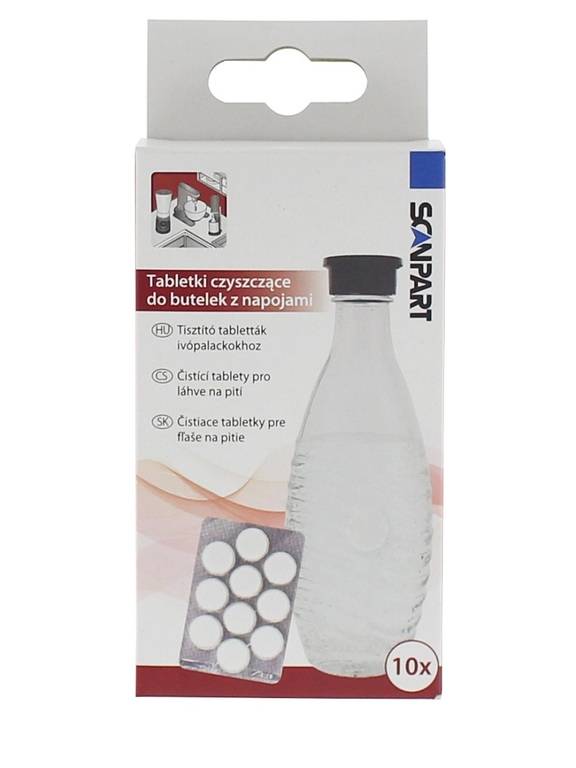 ScanPart Čistiace tabletky 10 ks pre fľaše na pitie CZ/SK/HU/PL 4012074060138