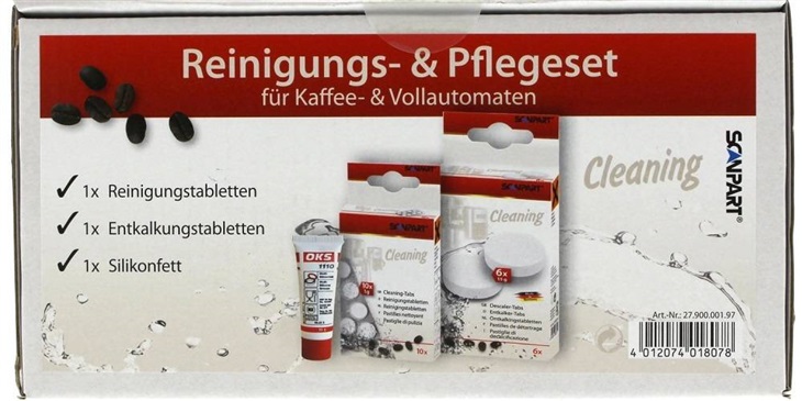 ScanPart Čistíci set pro automatické káv 4012074018078