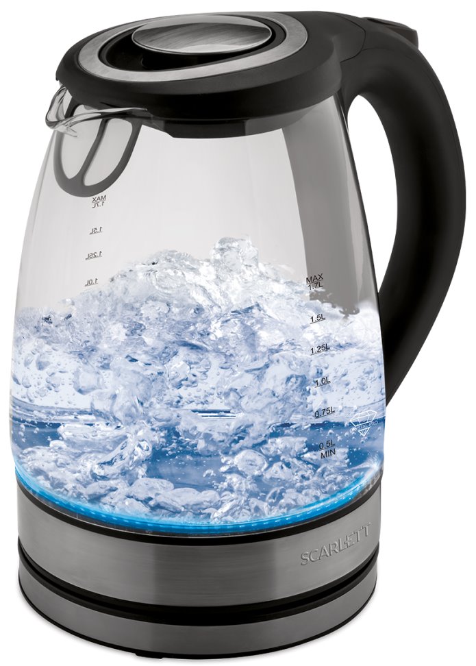 Scarlett Rychlovarná konvice objem 1,7 l, 2200W. SC-EK27G21