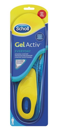SCHOLL Gel.vložky do bot Everyday -M 5052197038002