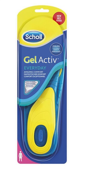 SCHOLL Gelové vložky do bot Everyday - Ž 5052197038033