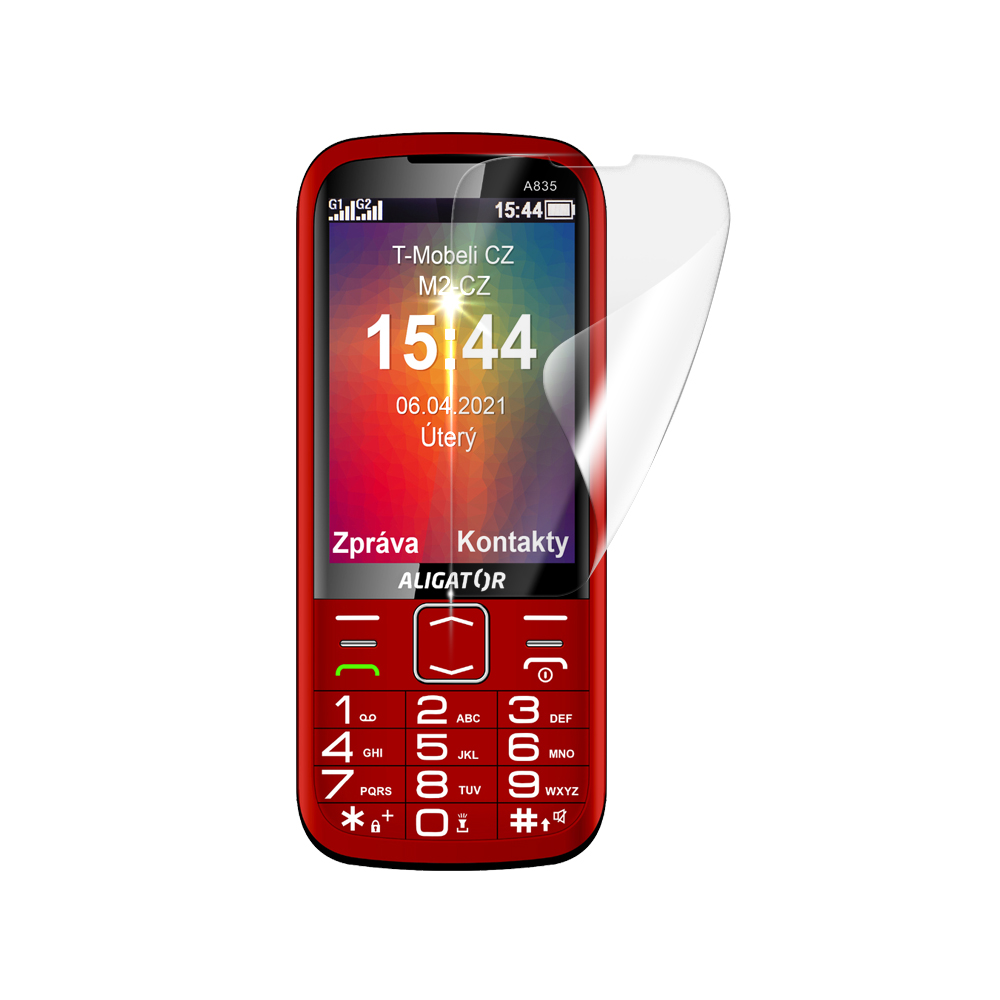 Screenshield ALIGATOR A835 Senior fólie na displej ALG-A835S-D