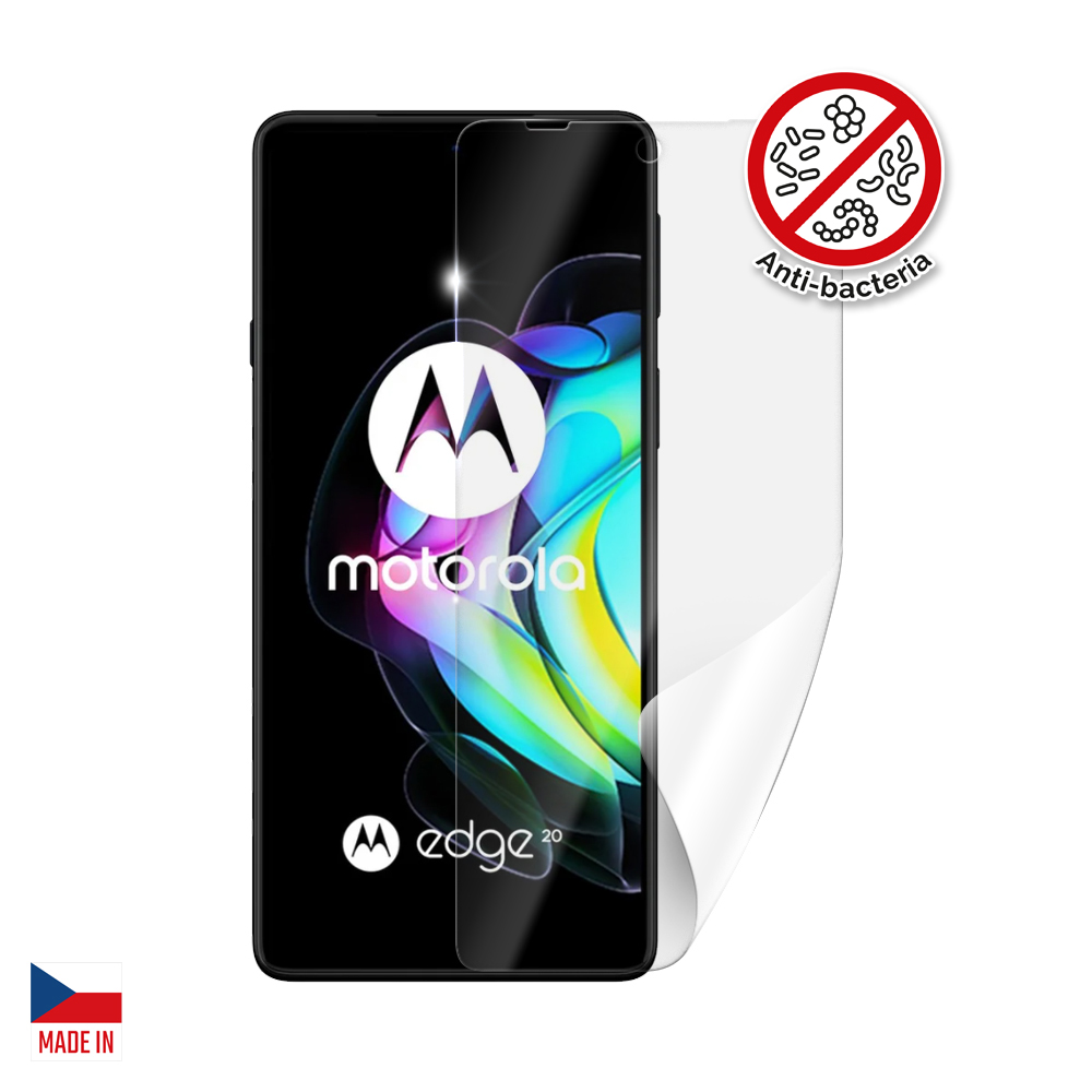 Screenshield Anti-Bacteria MOTOROLA Edge 20 XT2143 folie na displej MOT-XT2143AB-D