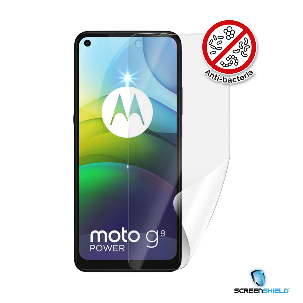 Screenshield Anti-Bacteria MOTOROLA Moto G9 Power XT2091 folie na displej MOT-XT2091AB-D