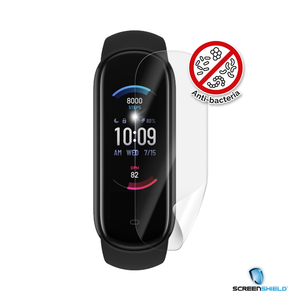 Screenshield Anti-Bacteria XIAOMI Amazfit Band 5 folie na displej XIA-AFBND5AB-D
