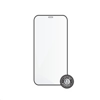 Screenshield ochrana displeje Tempered Glass pro APPLE iPhone 12 mini 5.4", (full cover), černá APP-TG25DBIPH12-D