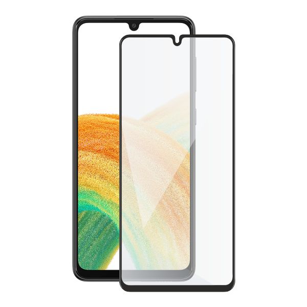 Screenshield SAMSUNG A336 Galaxy A33 5G (full COVER black) Tempered Glass Protection SAM-TG25DBA3361-D
