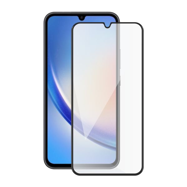Screenshield SAMSUNG A346 Galaxy A34 5G (full COVER black) Tempered Glass Protection SAM-TG25DBA346-D