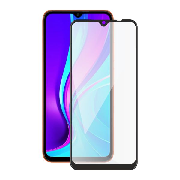 Screenshield XIAOMI Redmi 9C (full COVER black) Tempered Glass Protection XIA-TG25DBREDMI9C1-D