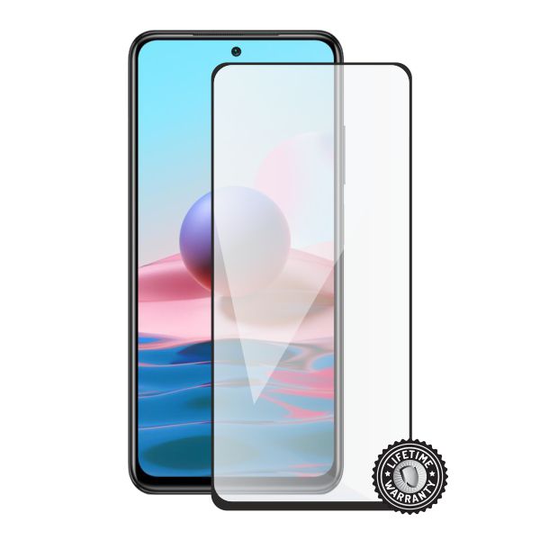 Screenshield XIAOMI Redmi Note 10 4G (full COVER black) Tempered Glass Protection XIA-TG25DBREDNO10-D