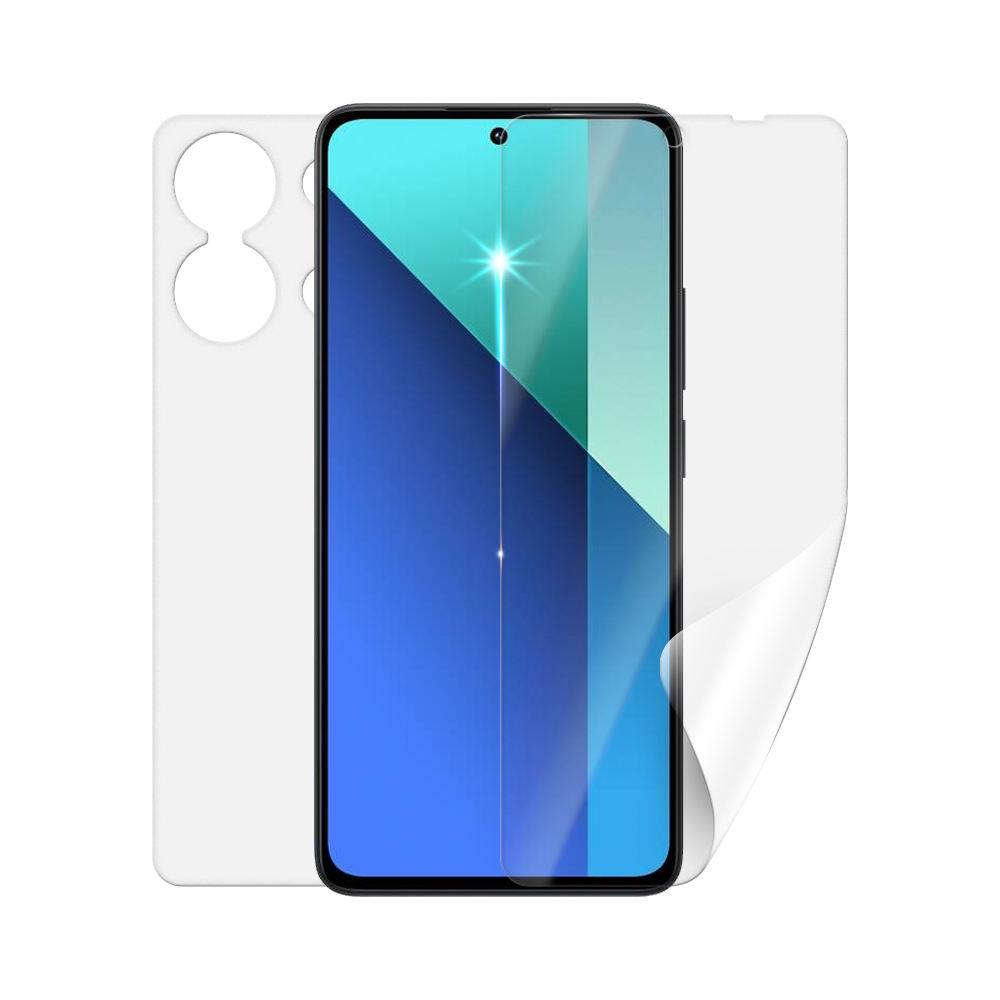 Screenshield XIAOMI Redmi Note 13 fólie na celé tělo XIA-REDNO13-B