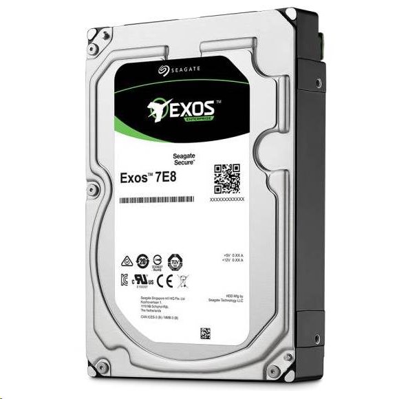 Seagate Exos 7E8 ST2000NM0045 - Pevný disk - 2 TB - interní - 3.5" - SAS 12Gb/s - 7200 ot/min. - vy