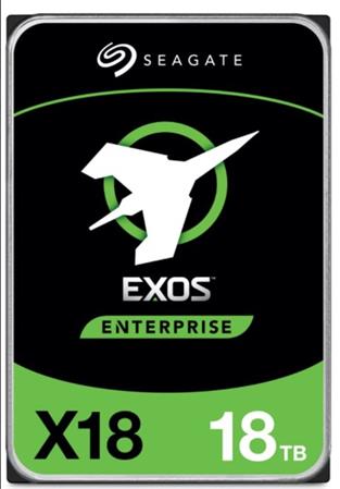 Seagate Exos X18 HDD, 18TB, 3.5", SATAIII, 256MB cache, 7.200RPM bulk ST18000NM001J
