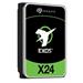 SEAGATE Exos X24 24TB HDD / ST24000NM007H / SAS / 3,5" / 7200 rpm / 512MB / 512E/4KN