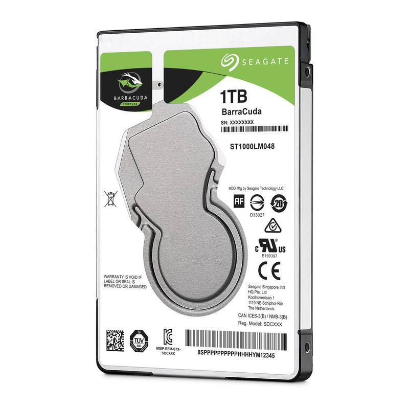 Seagate Guardian BarraCuda ST1000LM048 - Pevný disk - 1 TB - interní - 2.5" - SATA 6Gb/s - 5400 ot/