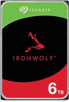 SEAGATE HDD IRONWOLF (NAS) 6TB SATAIII/600, 5400rpm, 256MB cache CMR ST6000VN006
