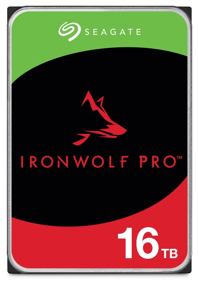 Seagate Ironwolf Pro NAS HDD 16TB SATA ST16000NT001