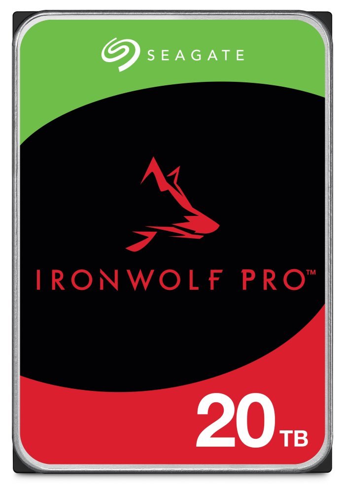 Seagate Ironwolf Pro NAS HDD 20TB SATA ST20000NT001