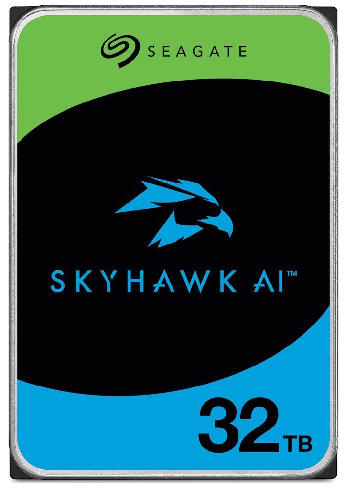 SEAGATE SkyHawk AI 32TB HDD / ST32000VE000 / Interní 3,5" / SATA 6Gb/s / 512MB