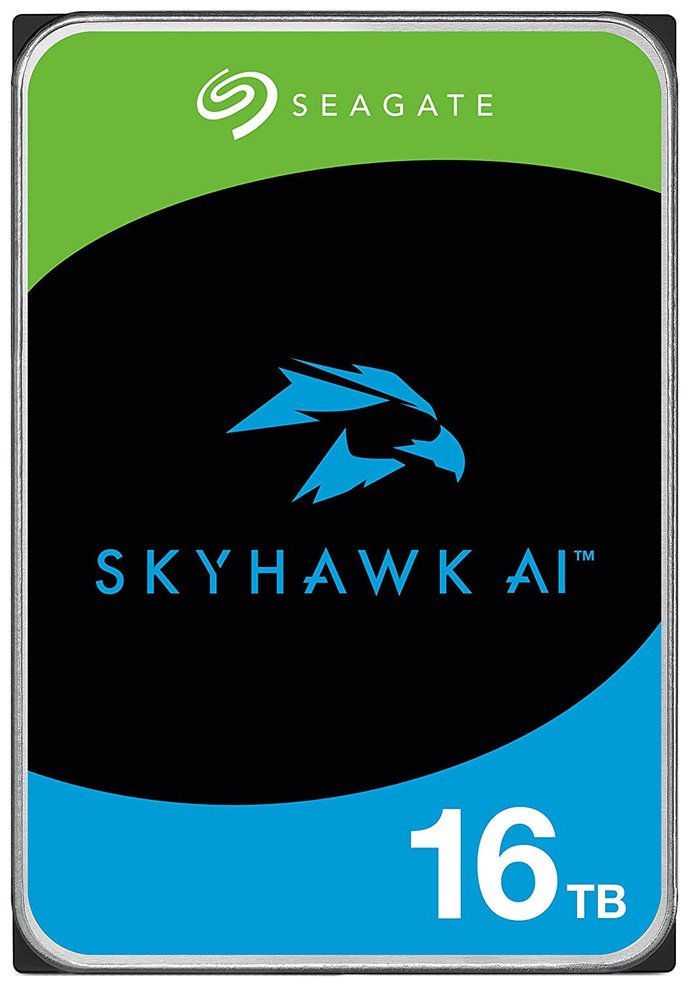Seagate SkyHawk AI Surveillance 16TB 7200RPM 512MB SATA III 6Gbit/s ST16000VE005