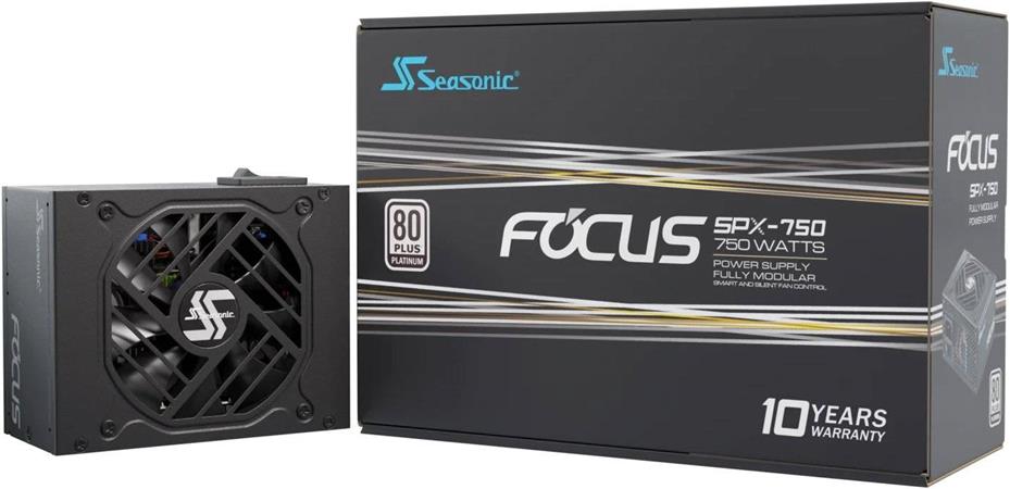 SEASONIC zdroj 750W FOCUS SPX-650, SFX, 80+ Platinum SSR-750SPX