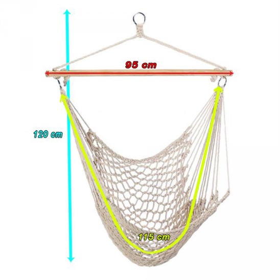 Sedco 10302 Houpací závěsné křeslo SEDCO 8595096673020