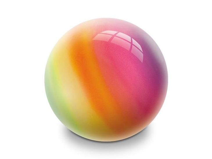 SEDCO 1187 Míč dětský MONDO DUHA 140mm 8001011050666