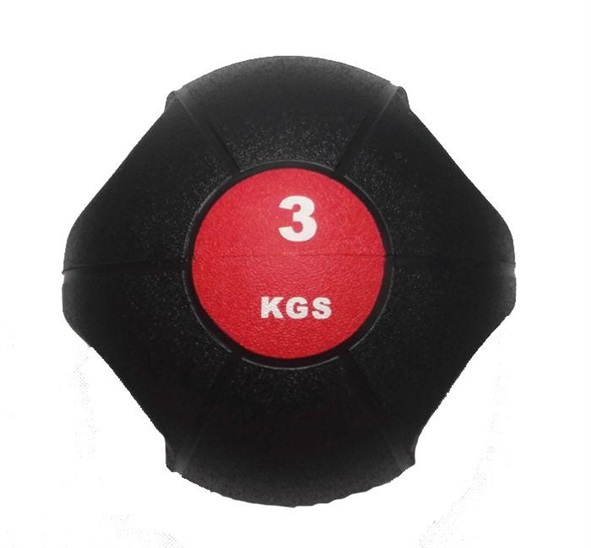 SEDCO 3460B Míč medicinbal dual grip čer 8595096684606