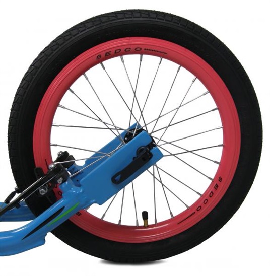 Sedco Koloběžka Actin 20/16 Modro-Růžov 8595096699723