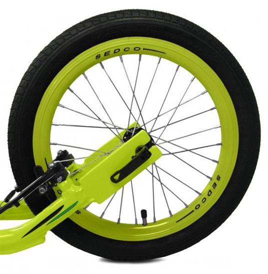 Sedco Koloběžka Actin 20/16 Žlutočerná 8595096699624