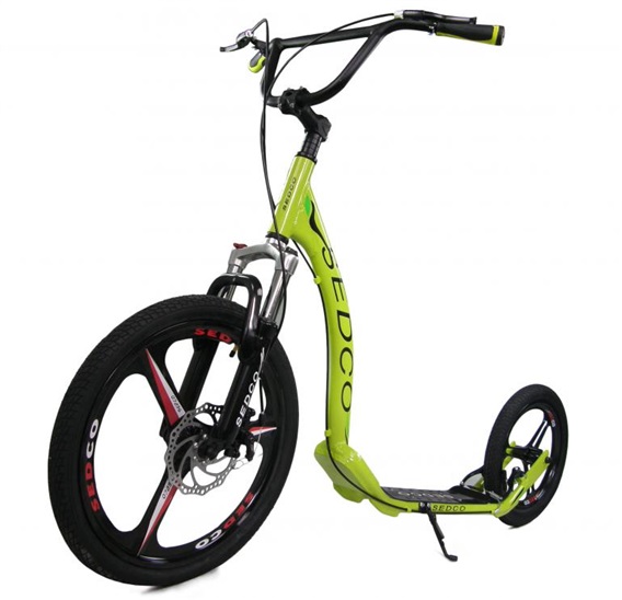 Sedco Koloběžka Cross S304 20/16 Žlutá 8595096698832