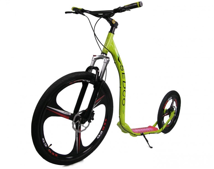 Sedco Koloběžka Magnum 4.8 26/20 Žlutá 8595096678056