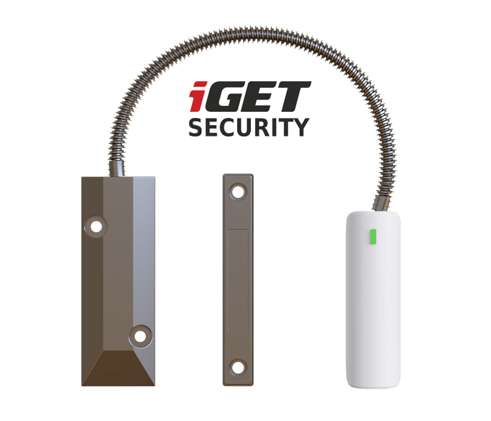 Senzor iGET SECURITY EP21 Bezdrôtový magnetický pre železné dvere/okná/brány pre alarm iGET SECURITY M5
