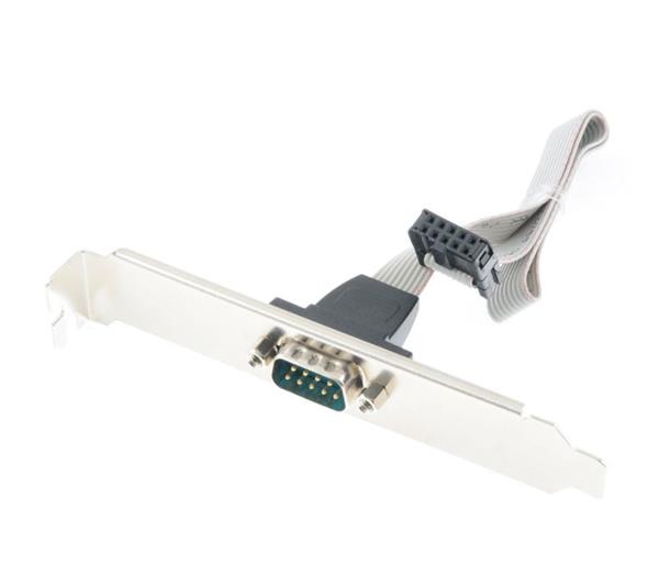 Sériový port (COM, RS-232) - vyvedenie z MB (400mm), záslepka do PC SKCOMKAB