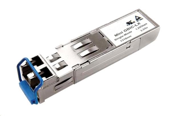 SFP transceiver 1,25Gbps, 1000BASE-LX, SM, 10km, 1310nm (FP), LC dup., -40 až 85°C, 3,3V, SPS-7110WCIS-HTR(GLC-LX-SM-RG