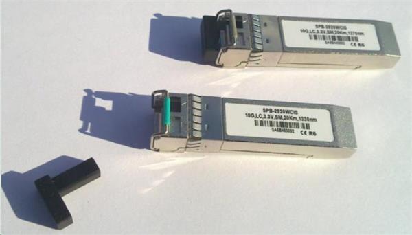 SFP+ WDM transceiver 10GBASE-BX, SM 20km, 1270nm TX/ 1330mm RX BIDI, LC simplex, Cisco kompatibilny, DMI di SPB-2820WCIS