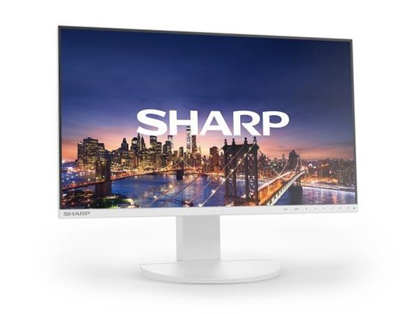 Sharp 27" EA272F - IPS, 1920x1080, 1000:1, 6ms, 240 nits, 2xDP, VGA, HDMI, USB-C, USB 3.1, Height, Repro, Whit DDEA272FW